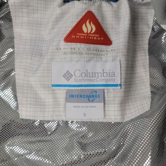 Columbia Omni-Heat Ski Snowboard Jacket interchange 3 in 1 Women's Small Hooded - Picture 12 of 15